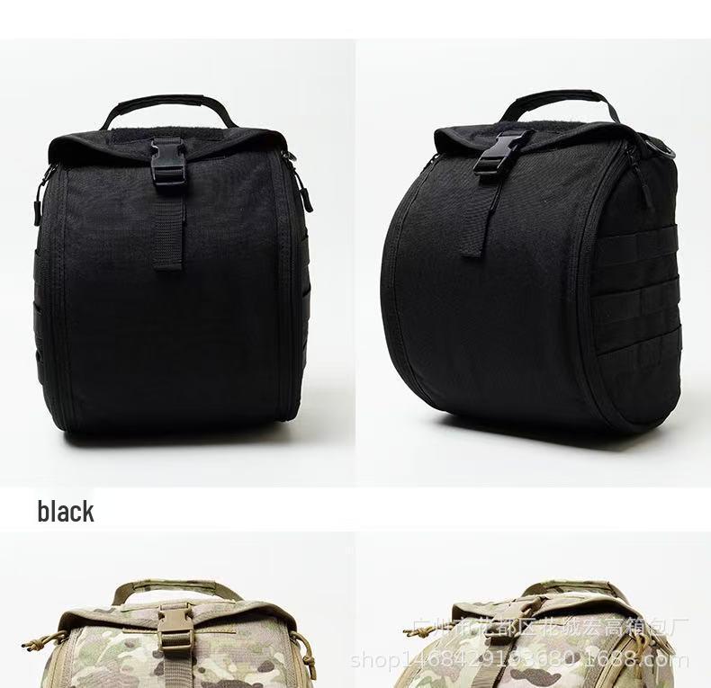 Camouflage MOLLE Tactical Helmet Storage Bag - Outdoor Sports Accessory