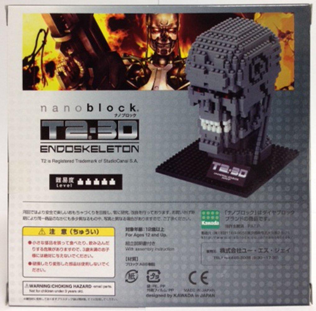 Nanoblock Терминатор ЭНДОСКЕЛЕТ T2-3D