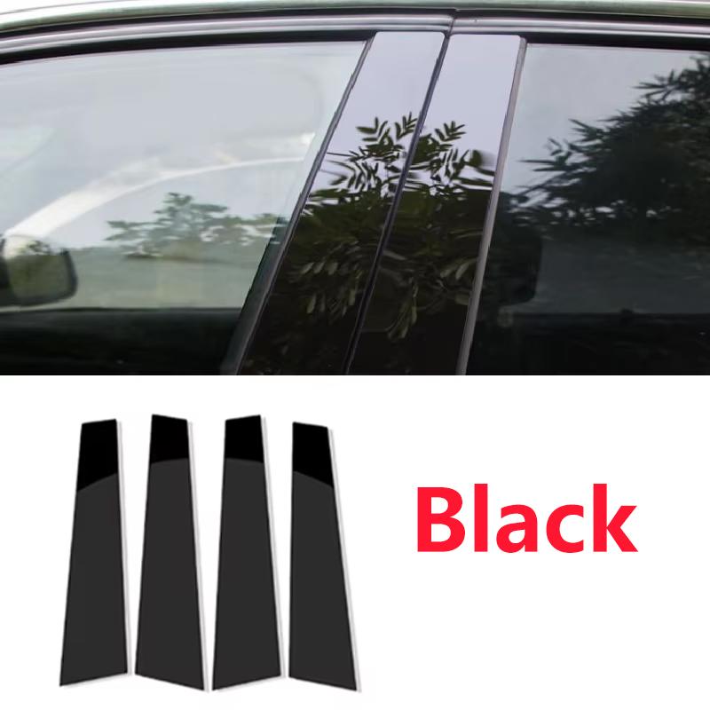 For Porsche Panamera 970 MK1 2009~2016 Chassis G1 Window Trim Covers Center Film Column B C Pillar Posts Sticker Car Accessories