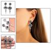 Серьги из серебра 925 пробы с аметистом и драгоценными камнями, серьги ручной работы, фиолетовые