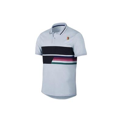 Спортивная рубашка-поло Court Quick-Dry Breathable, мужская, серая, AJ7848-442