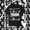 Двусторонний Футболка от Тошноты Crust Punk Винтажный Discharge Ересь Los Crudos Spazz Doom