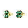 Swarovski Idyllia Four Leaf Clover Earrings Women earrings Green 5666236