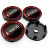 For Toyota YarXP114Pcs For Toyota TRD Corolla Auris Yaris Prius Highlander 60mm 56mm Car Wheel Center Hub Cap Rim Cover Stickers Badge Accessories