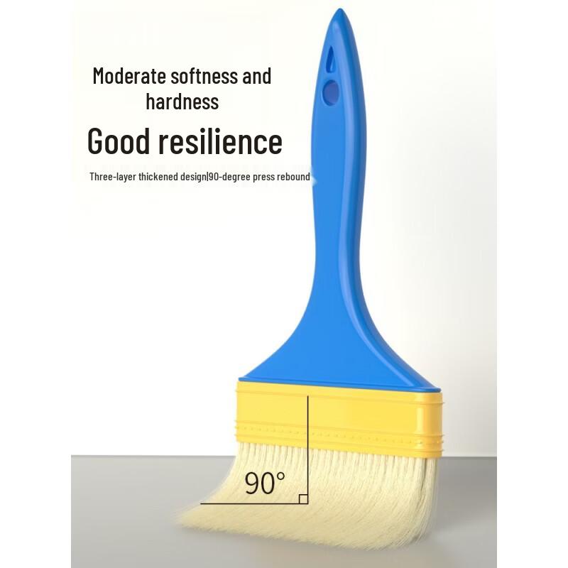100-Pack 5-inch Nylon Bristle Brushes