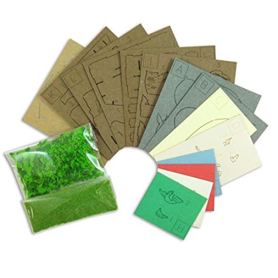 Sankei Studio Ghibli Mini Мой сосед Тоторо Мэй и Тоторо Бумажная поделка Немасштабная MP07-48