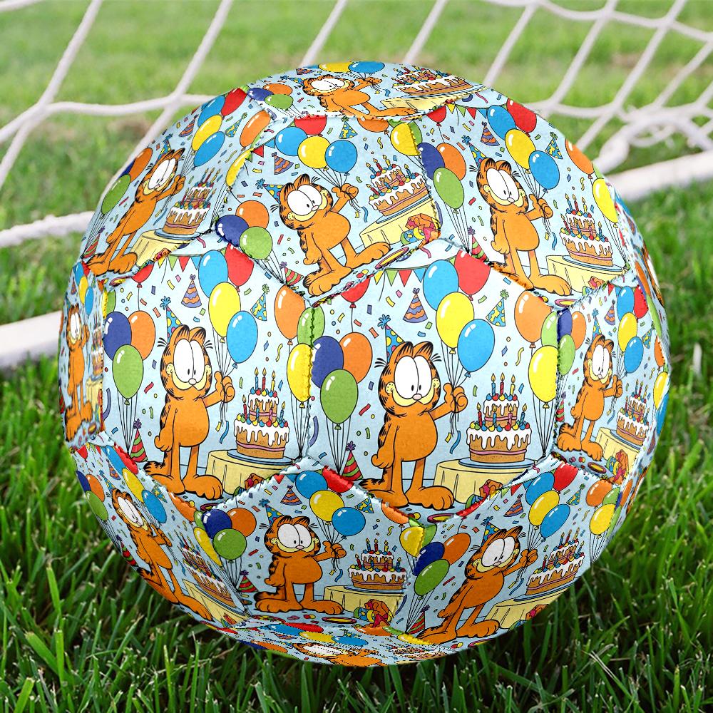 Garfield Theme Size 5 Soccer Ball, Suitable for Both Indoor and Outdoor Matches, a Gift Suitable for Everyone.