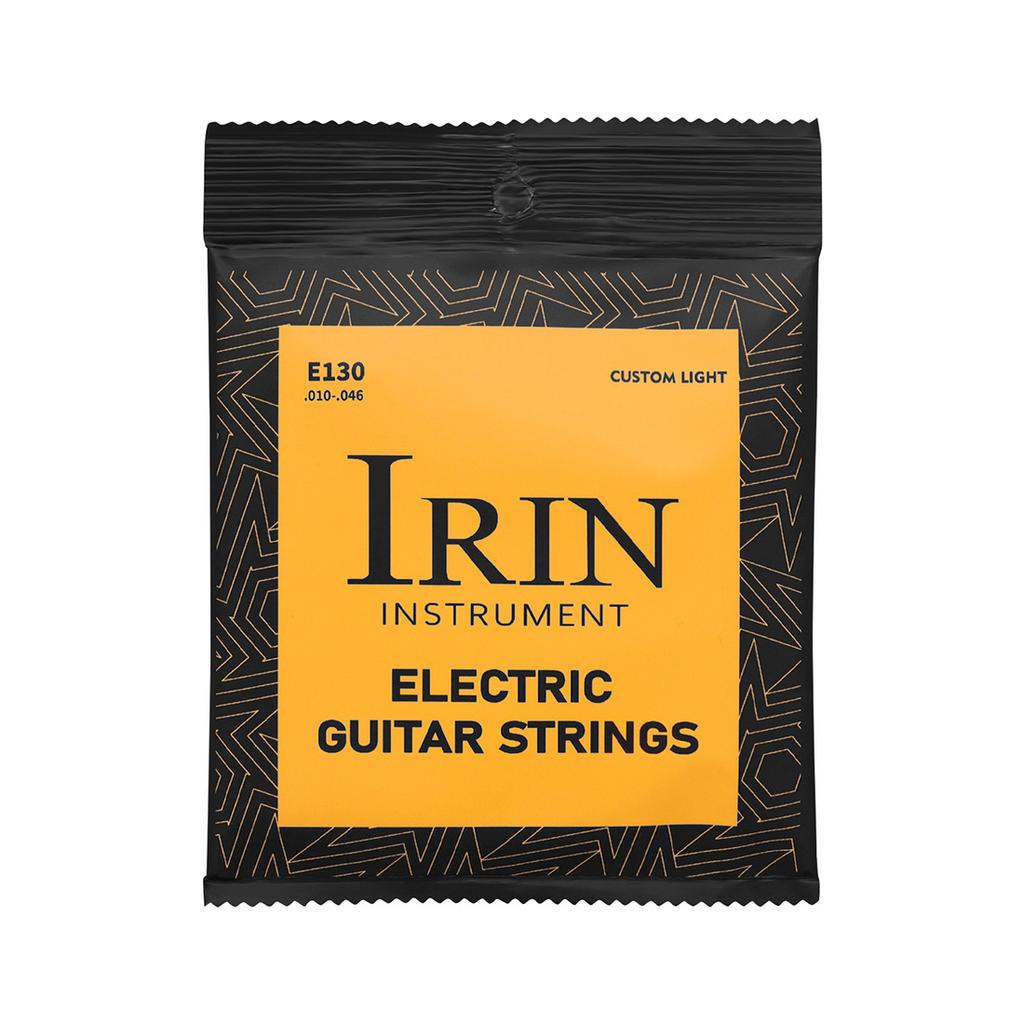 Высокоуглеродистая легированная никелевая сталь 6 шт. струны для электрогитары 010 046 дюймов серебряная оплётка профессиональные студийные сценические долгий срок службы яркий тон