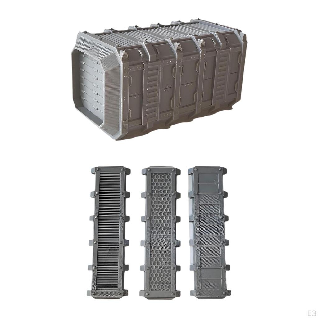 Декорации для морских контейнеров, ландшафт для варгейма, подарки, миниатюрная модель поля боя