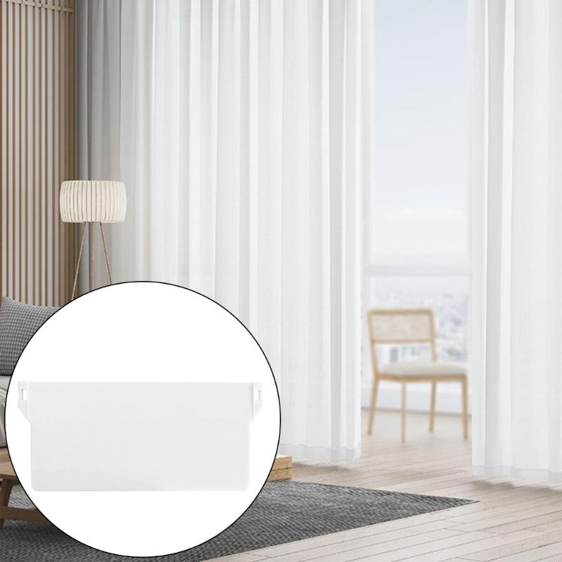 62KD Pack Of 10 Vertical Blind Bottom Weights Plastic Replacement For 127mm/5inch Slats White Plastic Replacement Spares