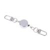 Metal Easy-to-pull Buckle Rope Elastic Elastic Keychain New Retractable Key Ring  Doctors/Nurses