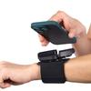 E-TREE Adjustable Portable ABS Wrist Cell Phone Holder with Telescopic Arm 360 Rotating Phone Strap for for 4-7