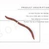 30pcs/lot Soft Bass Tackle Fishing Lure EarthWorm bloodworm Worm Red Baits