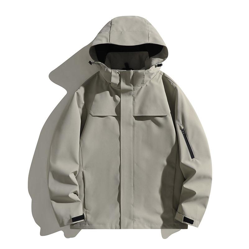 Куртка 3 в 1, ветрозащитная, водонепроницаемая, утолщенная, теплая, мужская и женская, для активного отдыха, путешествий, альпинизма, повседневная, с капюшоном, мужская куртка