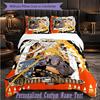 Personalized 3Pcs Bedding SetDeath Note Custom Text Duvet Cover Pillowcase Set Bedroom Gift
