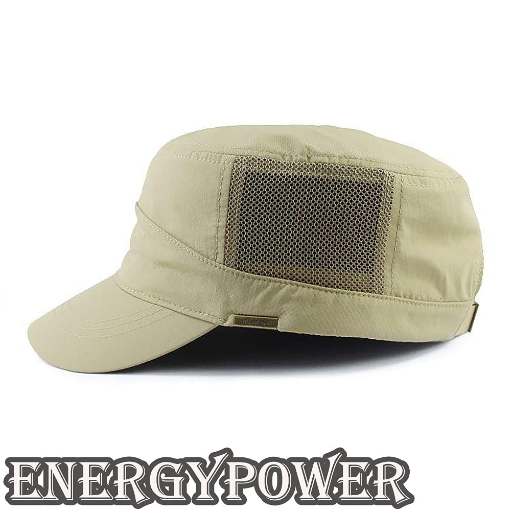 EnergyPower Outdoor Регулируемый размер Защита от ультрафиолета Антибактериальная Дышащая сторона Унисекс Большой размер Повседневная кепка унисекс, 55 см-65 см, и