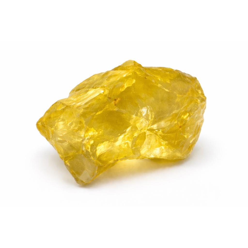 49.65 Ct Natural Lemon Topaz UNCUT ROUGH Huge Size Loose Gemstone