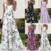 Women's Fashion Summer Printed Long Skirt Dress Casual Dresses