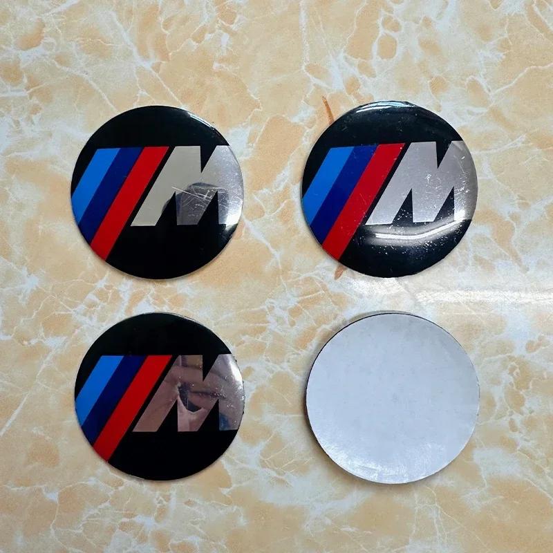 For BMW Hot 2025 56mm 65mm Car Badge Wheel Center Cover Stickers Hub Caps Decal For BMW M M3 X5 X1 X3 E46 E90 E39 F10 F20 F30 G2