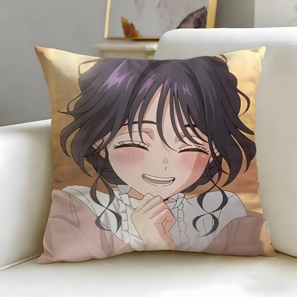 Популярный аниме-персонаж Каоруко Вагури Наволочка Мягкая и Легко стирающаяся – Универсальная для Дивана, Кровати, Путешествий и Офиса