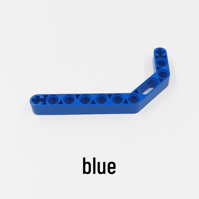 Compatible LEGO Technic 32009 11.5 Bent Beam 4495412, White Double-Bent Thick Link with Holes
