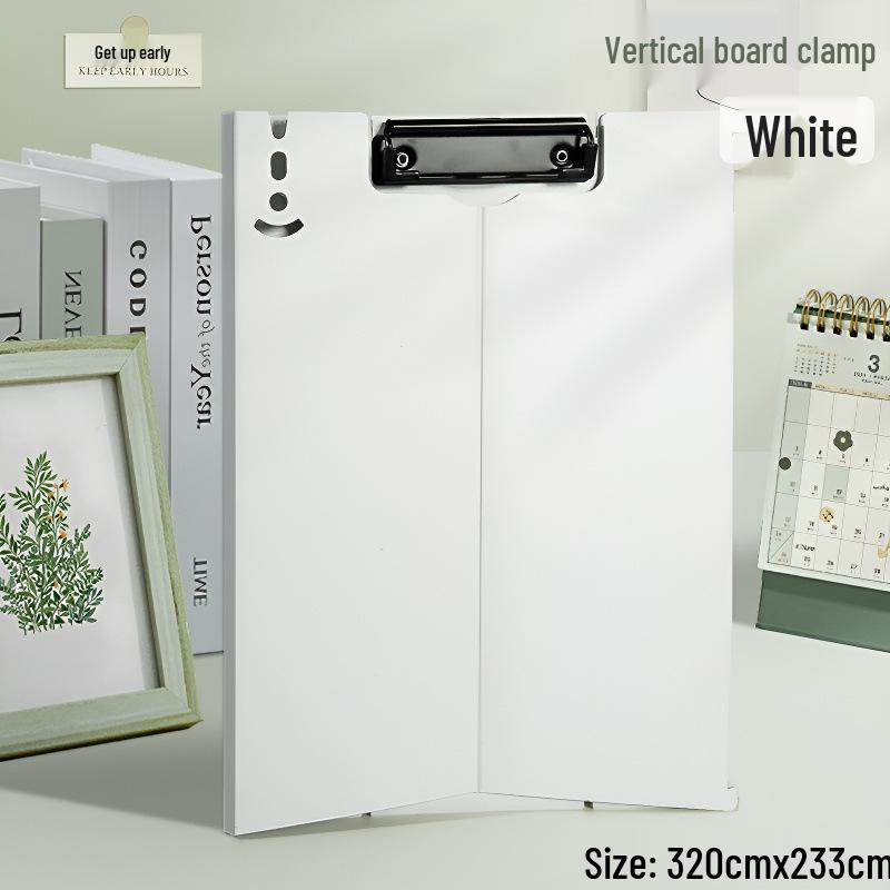 A4 Stand-Up Multifunction Clipboard & Document Storage Folder