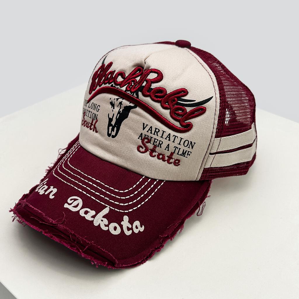 Baseball Stitching Stitched Embroidered Alphabet Mesh Women Men For Neutral Gender Fresh Caps Peaked Hats Sunshade American Style Breathable