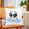 TBH Autism Creature Yippies Pillow Cases for Bedroom Living Room Sofa Home Decor Polyester Cushion Cover with Zipper