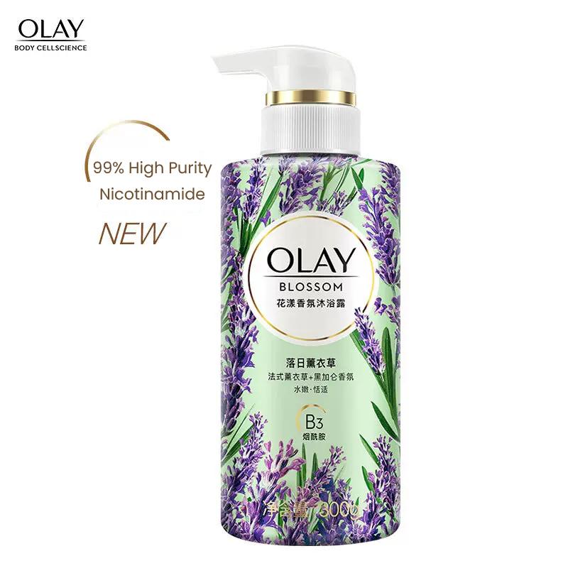 Olay Гель для душа с лавандой 300 мл OLAY Гель для душа с лавандой 300 мл Никотинамидный гель для душа Sunset Lavender 300 г (Лаванда+Черная смородина)