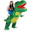 Надувной костюм Гуфи Динозавра на Рождество с большой головой и согнутым хвостом