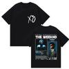 Хип-хоп исполнитель THE WEEKEND Футболка STARBOY XO Tour 2026 с винтажным узором для мужчин и женщин Модная хлопковая футболка в стиле хип-хоп