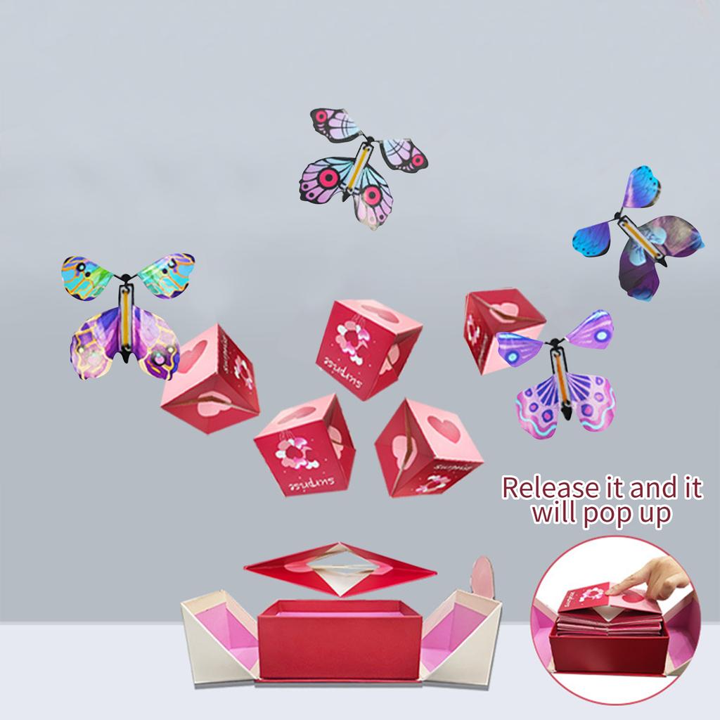 Surprise Bounce Box Valentine's Day Birthday Gift Bounce Box Bounce Red Envelope Decoration Gift Decoration