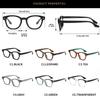  Fashion Men Round Glasses Anti Blue Light Rice Nail Women Eyeglass Fashion Luxury Retro Round Frame Computer Eyewear