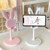 Cute Bunny Phone Stand, Angle Height Adjustable Phone Stand, Kawaii Phone Holder Bunny Gift for Women Girls