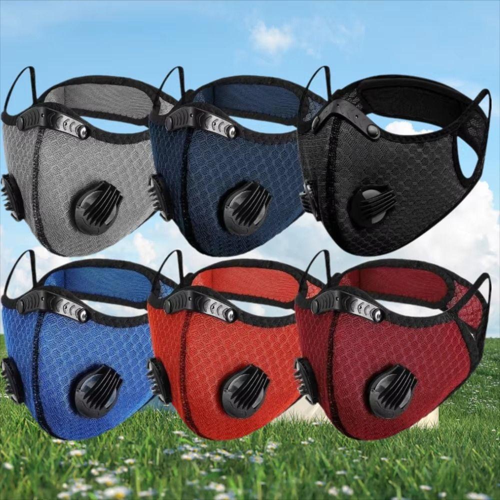 Ergonomic Sports Dustproof Mask Breathable Filter Mask Warm Breathable Mask Cold Weather