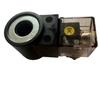 Elevator Hydraulic Solenoid Valve Coil, Inner Hole 13mm, Height 37mm, Threaded Cartridge