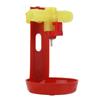 10 Set Chicken Drinking Cups Automatic Poultry Nipple Waterer Hanging Cup Farm Accessories(Three
