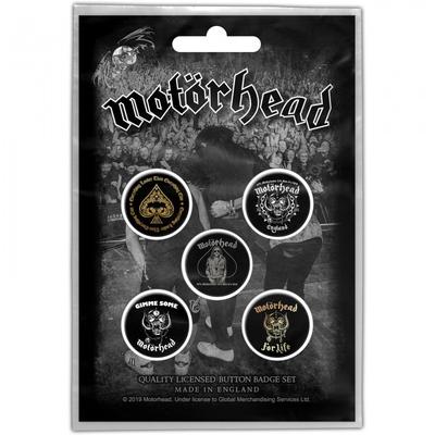 Motorhead Очистите булавку для часов (Пакет из 5)