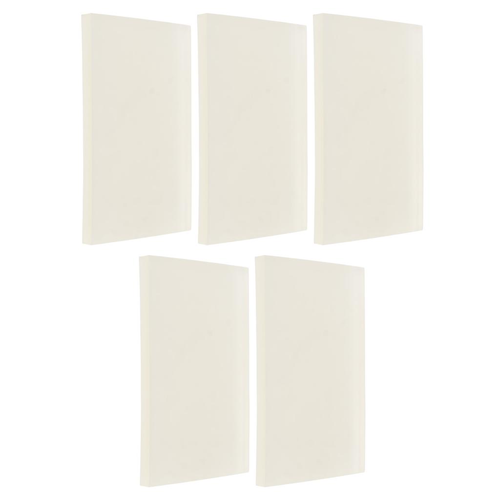 5 шт. Блок для резьбы штампов Мягкий резиновый блок DIY ручная работа для резьбы штампов 10x7.5x0.5см