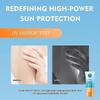 Sun UV Sunscreen Face Shine Control Cream,SPF50+ Sun Protection Cream with Shea Butter & Titanium Dioxide - Soothing & Moisturizing for All Skin Types