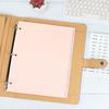 Koqye 8-Tab Binder Index Dividers for 3 Ring Binders, Colored Plastic Dividers withTabs, 3 Hole Punched Sturdy Dividers - Organize School and Office
