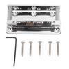 Mandolin Bridge Cr Alloy 8 String Metal Mandolin Bridge Musical Instrument Accessories