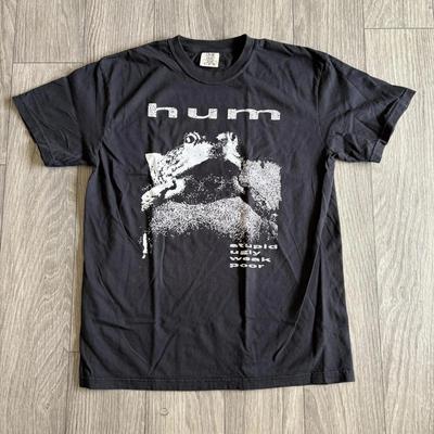 Футболка HUM band Remake Graphic Black Футболка из плотного хлопка S-4XL