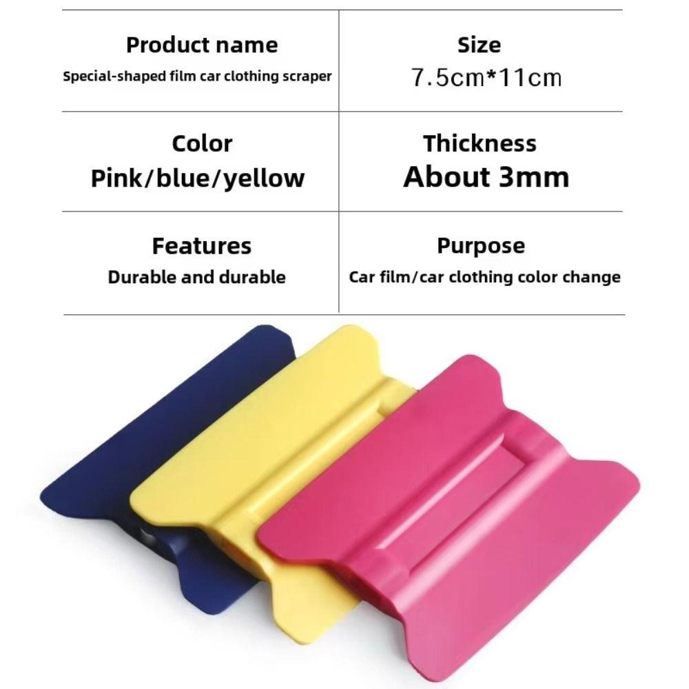 Wing Card Style Magnetic Squeegee No Scratch PPF Film Scraper Film Installation Tool for Car Wrap