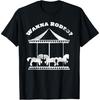 Забавная футболка Wanna Rodeo Ковбой Лошадь Карусель