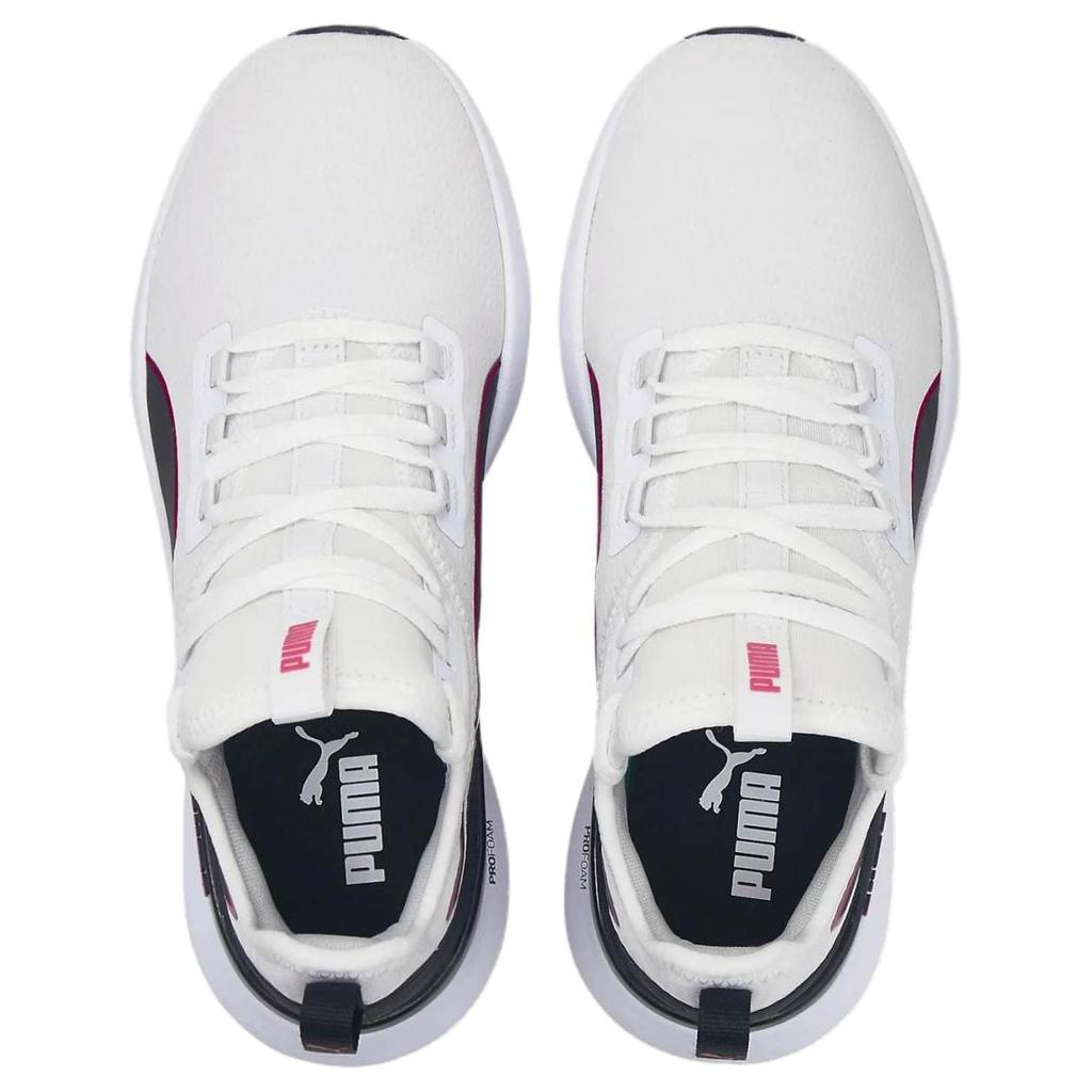 PUMA Slip Resistant Abrasion Resistant Slip Resistant Abrasion Resistant Low top Running Shoes Women's White Black 195328-08