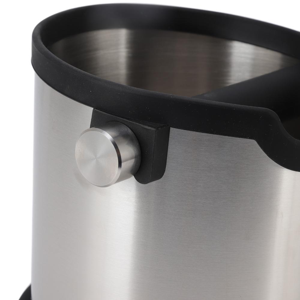 60.8oz Capacity Espresso Knock Box 1800ML Capacity Coffee Grounds Container For Barista