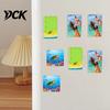 DIY Fridge Magnet Kit 10/20/50Pcs Kit, Clear Acrylic Magnetic Photo Frame with Picture Making Adhesive Backing, Custom Set for Crafts Decorative
