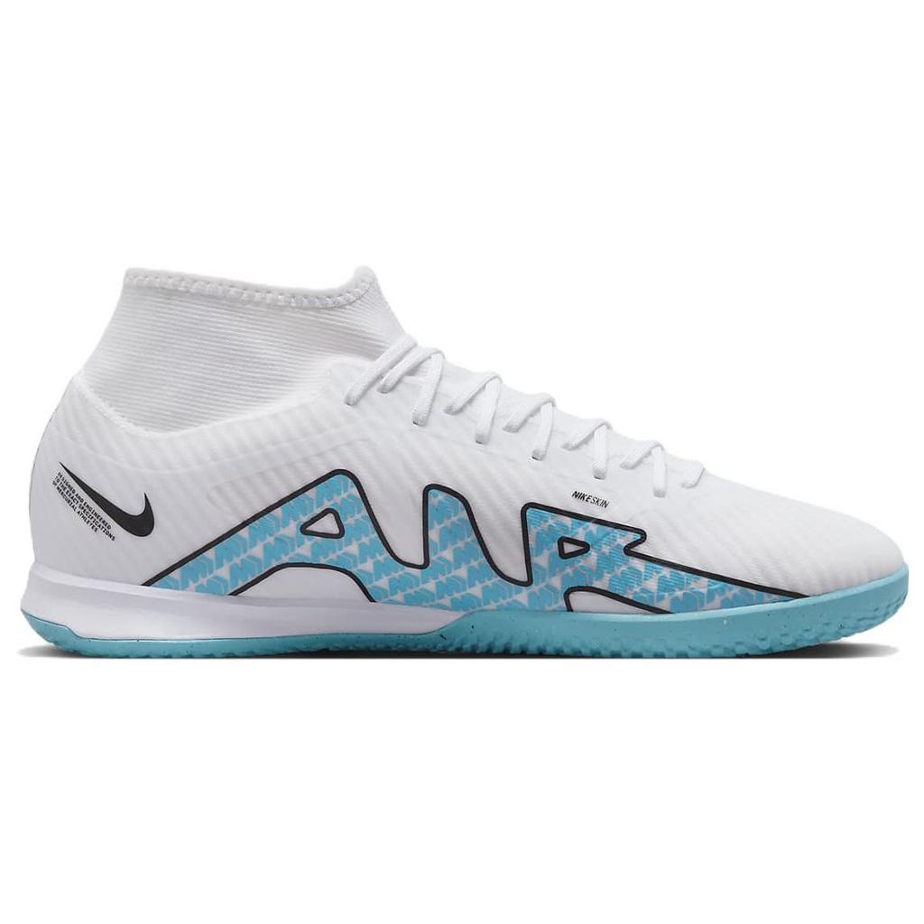 Nike Zoom Mercurial Superfly 9 Academy IC Blast Pack Men Sneakers White Pink-Blast Baltic-Blue DJ5627-146