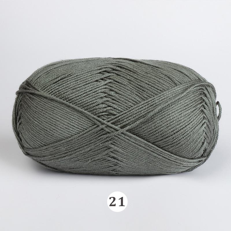 50g/Ball DIY Crochet Yarn Hand Woven Yarn Knitted Fabric Natural Bamboo Cotton Baby High Quality